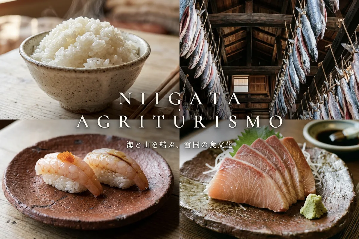 Niigata Agriturismo key visual, food