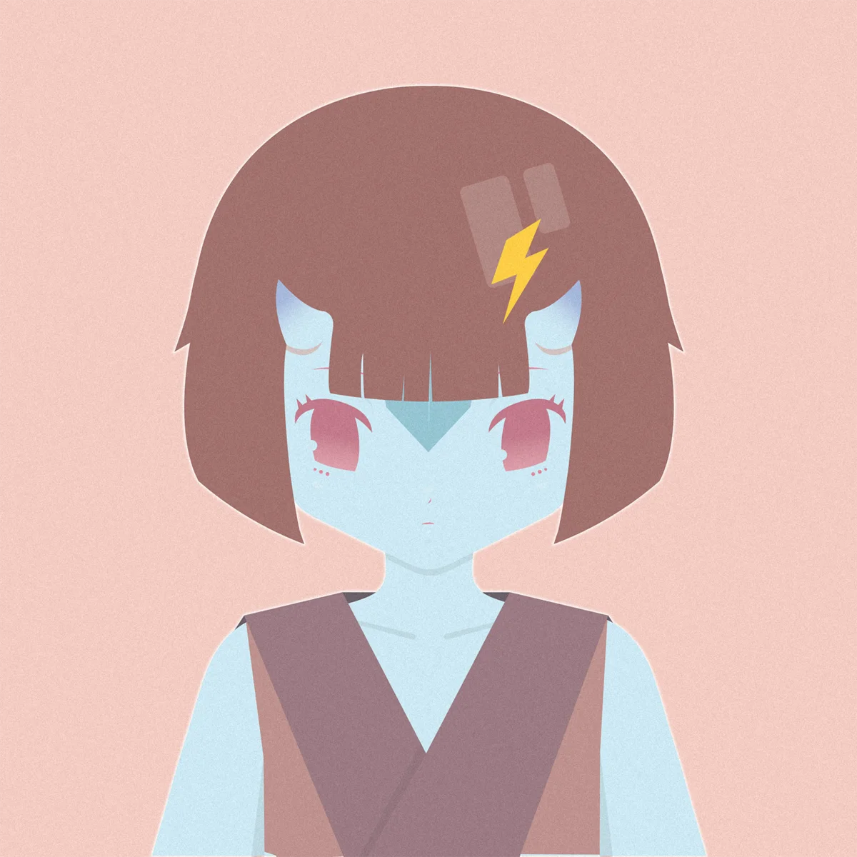 Pastel Aqua character